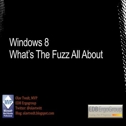 Windows 8 news for the enterprise