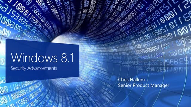 Windows Accelerate IT Pro Bootcamp: Security (Module 4 of 8)