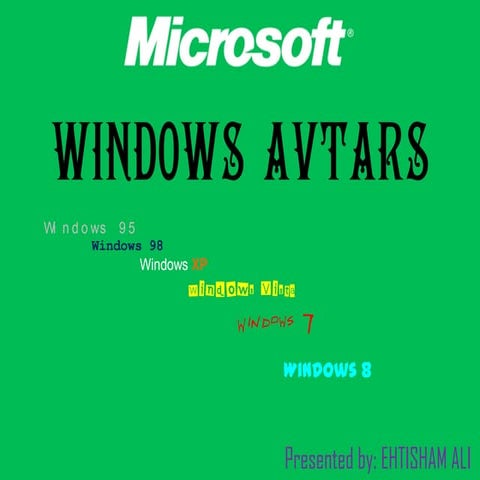 Windows Avtars