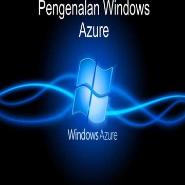 Windows azure | PPTX
