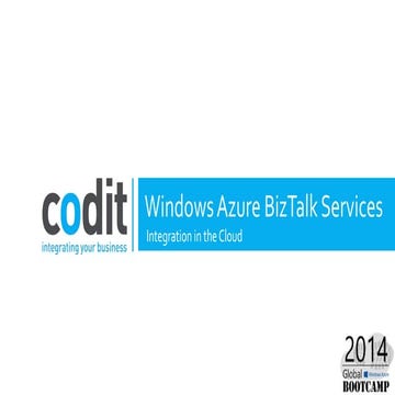 Introducing Windows Azure BizTalk Services