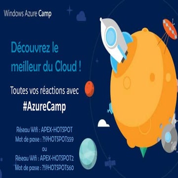 Windows Azure Camp du mardi 10 décembre 2013