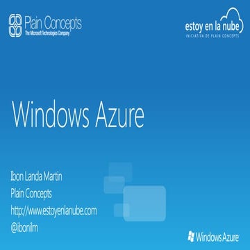 Windows azure overview