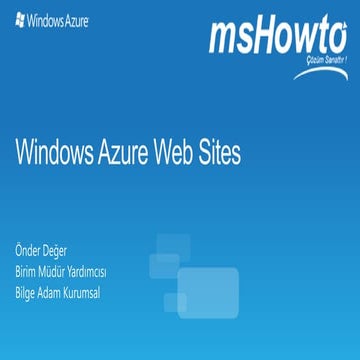 Windows Azure Web Sites