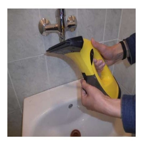 Windows cleaning 3 - putting things away - work skill