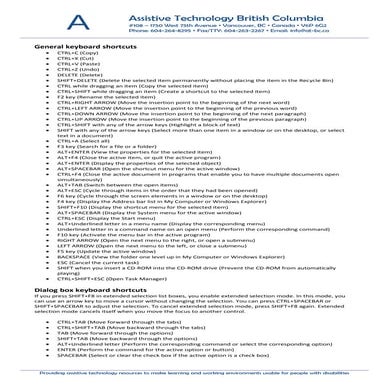 Windows generalkeyboardshortcuts