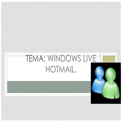 Windows hotmail
