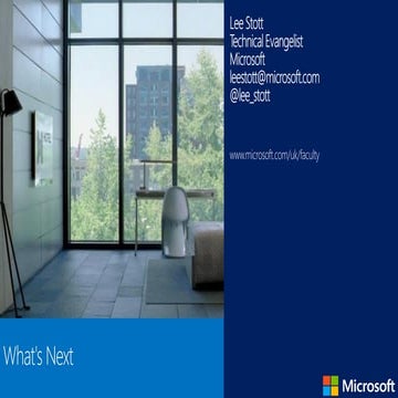 Windows In Academia - Review of Microsoft Services and FREE offering