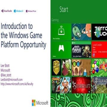 Windows In Academia Intro