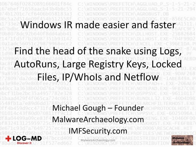 Windows IR made easier and faster v1.0