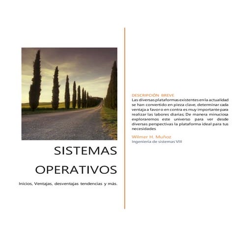 Sistemas Operativos, Linux y Windows, inicios y creadores