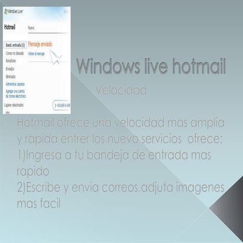 Windows live hotmail