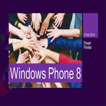 Windows phone - Build your first app