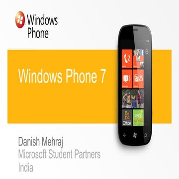 Windows Phone7 Development