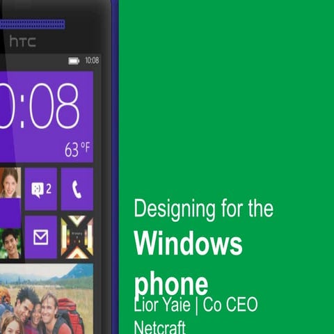 Windows phone user experience