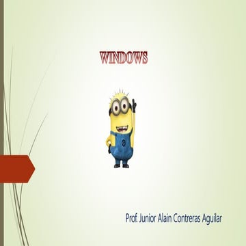 sistema operativo windows