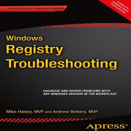 Windows registry troubleshooting (2015)