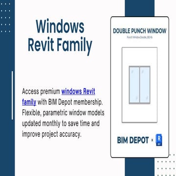 Windows Revit Family | PDF