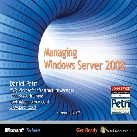 Windows_Server_2008_Management & Ack.ppt