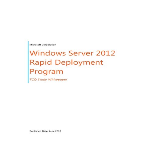 Windows server 2012(guide)