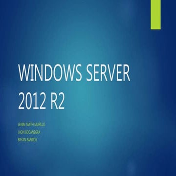 Windows server 2012 r2