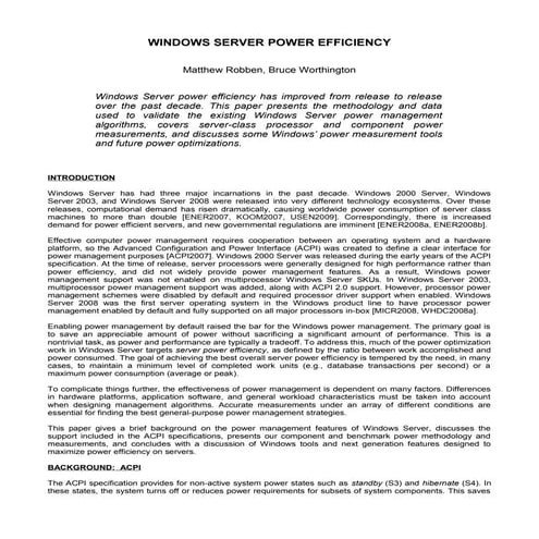 Windows server power_efficiency___robben_and_worthington__final