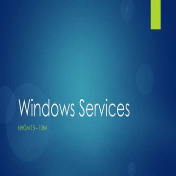 Windows service