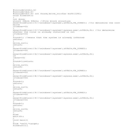 Windows shutdown virus source code c++