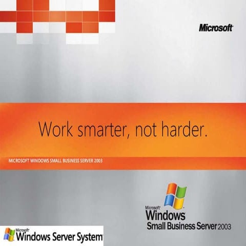 Windows small business server 2003