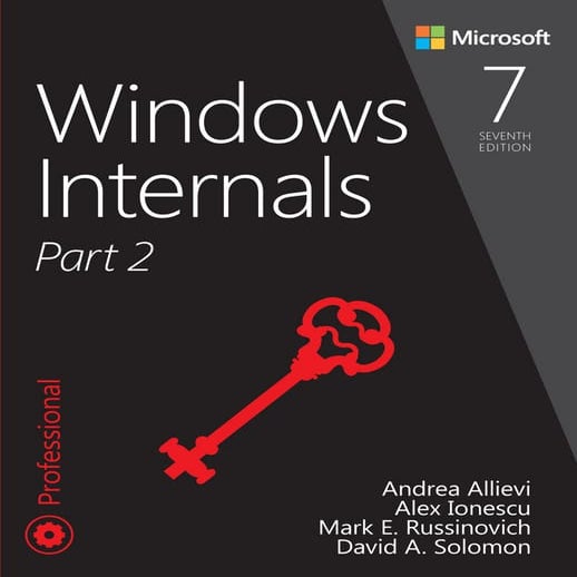 Windows7 System Internals by mark Russinovich