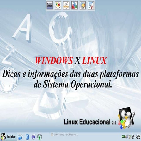 Windows x Linux Educacional