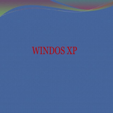 Windows xp | PPTX