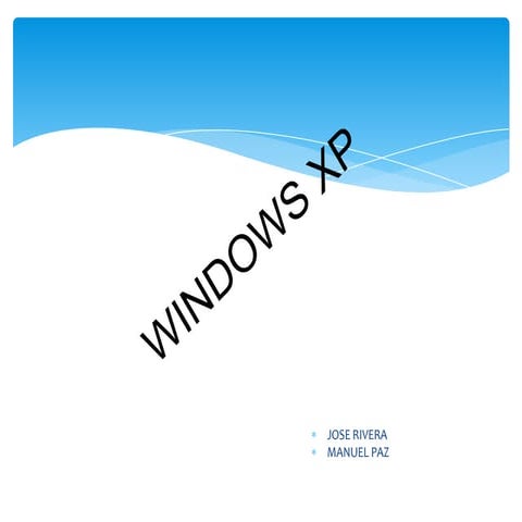 Windows xp presentacion | PPTX