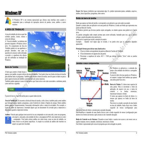 Sistema Operacional Windows Xp | PPT