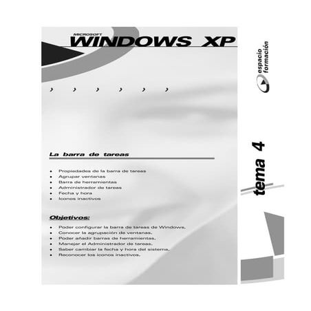 Windows xp modulo iv