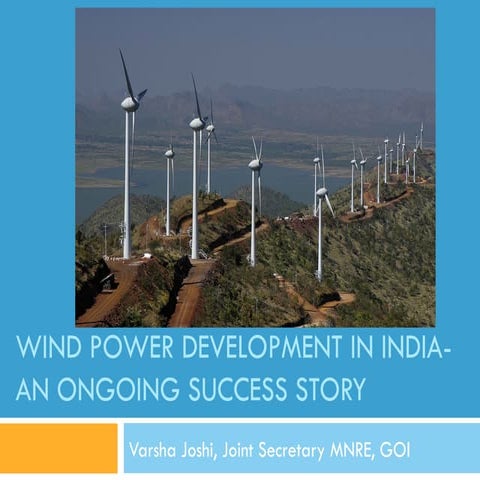 Wind Power in India- An Ongoing Success Story