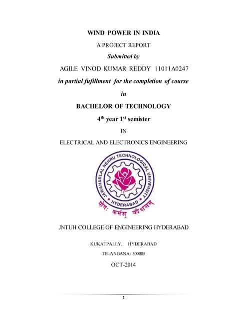 Wind power in india