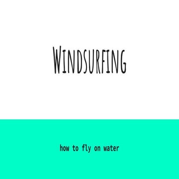 Windsurfing