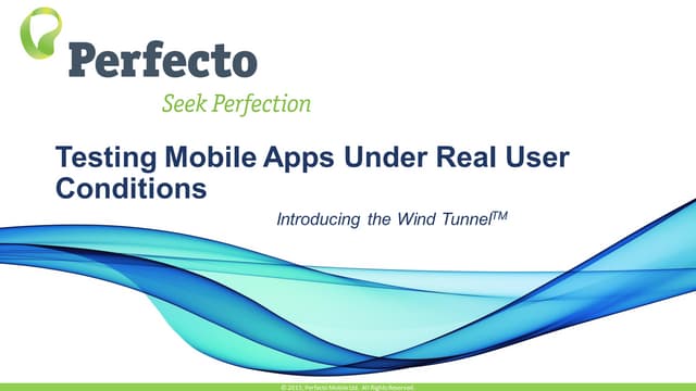 Wind Tunnel Introduction and Demo Slides