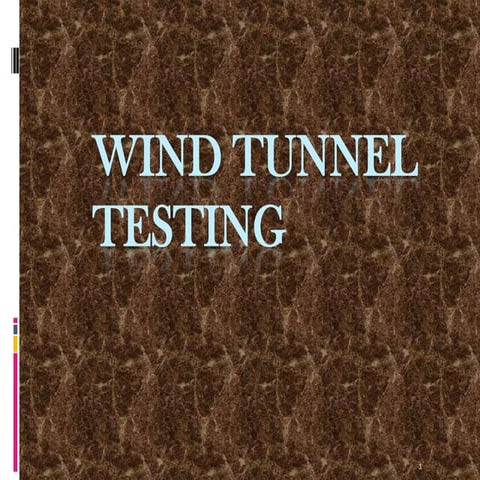 Wind tunnel testing aerospace