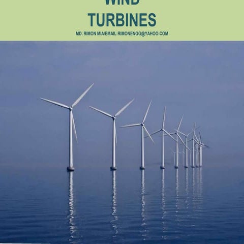 Wind turbines Power Point Presentation