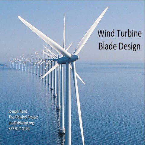 Wind turbine blade design