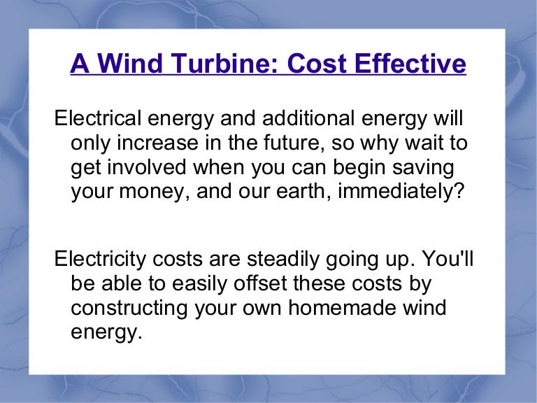 how much do wind turbines cost