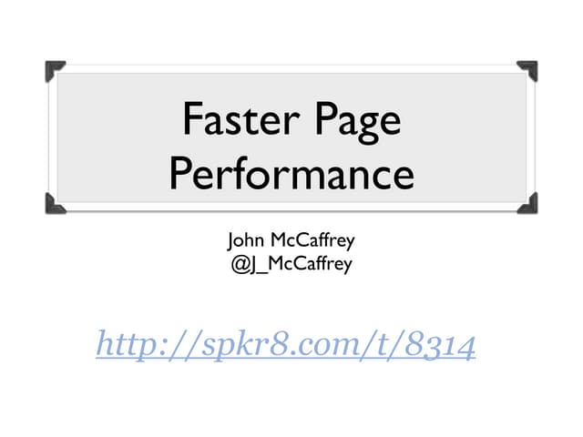 Windycityrails page performance