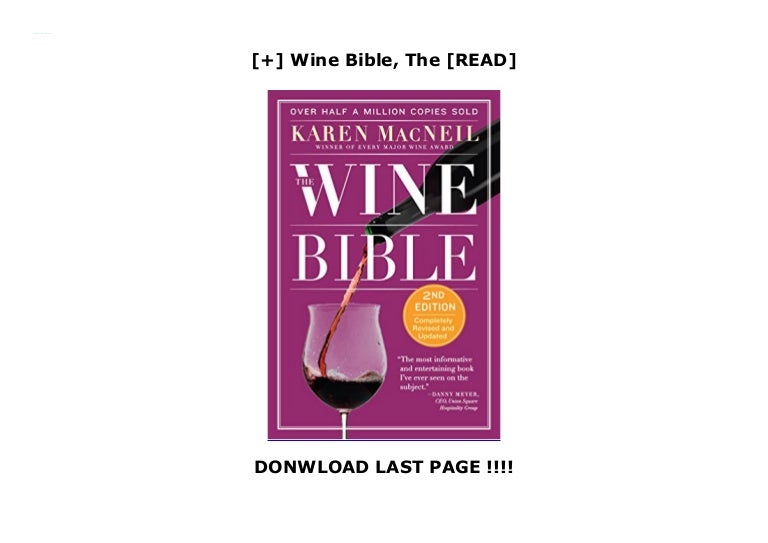 Wine Bible, The [READ]