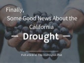 Finally, Some Good News About the C...