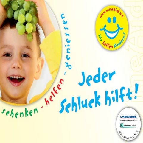 WineAid - das Fundraising mit Mehrwert und Geschmack. Genuss der Hilft - egal...