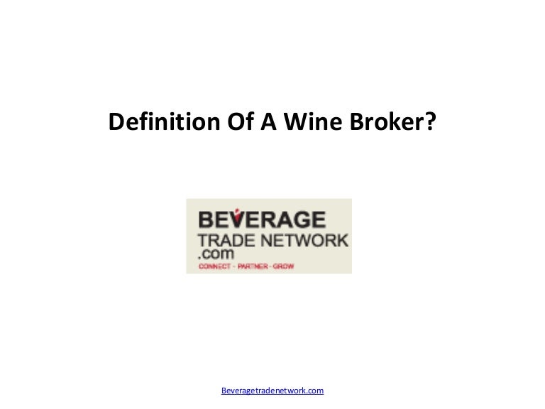 Wine brokers
