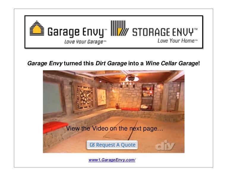 A Wine Cellar Garage Conversion by Garage Envy