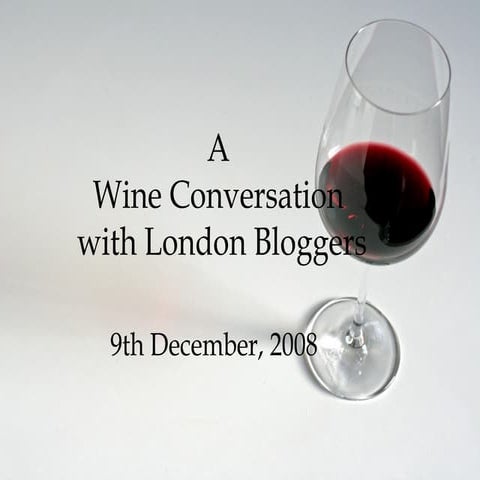Wine Conversation 081209